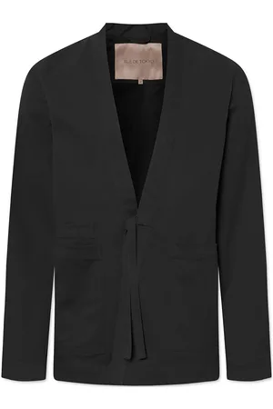 Rue de Tokyo Sigmund Pre Dyed Twill Tynd Jakke Black