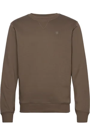 G-Star Premium Core R Sw L\S Tops Sweatshirts & Hoodies Sweatshirts Brown