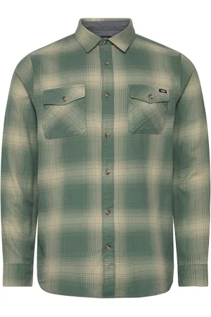 Vans Mn Monterey Iii Sport Men Sport Clothing Sport Tops Sport Shirts Green