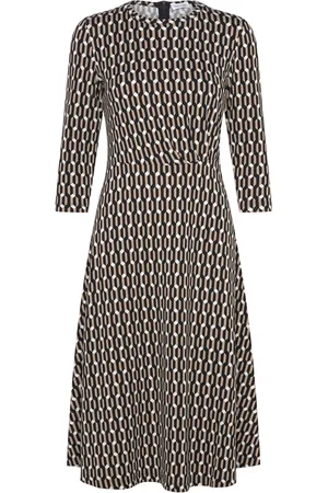 Gerry Weber Dress Jersey Knælang Kjole Black