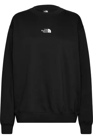 The North Face W Essential Over Crew Sport Women Sport Clothing Sport Sweatshirts & Hoodies Sport Sweatshirts Black