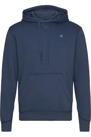 G-Star Premium Core Hdd Sw L\S Tops Sweatshirts & Hoodies Hoodies Blue