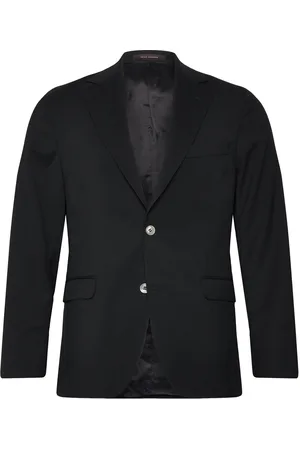 Oscar Jacobson Ego Blazer Suits & Blazers Blazers Single Breasted Blazers Black