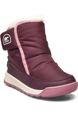 sorel Childrens Whitney Ii Plus Bootie Wp Vinterstøvler Pull On Red