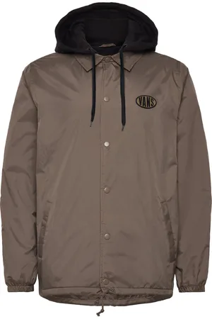 Vans Riley Ii Coach Jacket Sport Men Sport Clothing Sport Outerwear Sport Jackets Brown