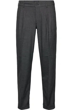 Clean Cut Lyon Xo Milo Pleat Pants Bottoms Trousers Formal Grey