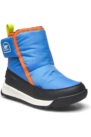 sorel Childrens Whitney Ii Plus Bootie Wp Vinterstøvler Pull On Blue