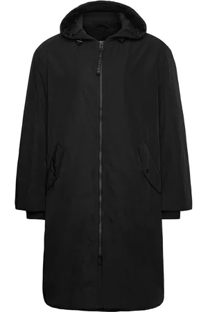 J Lindeberg Colter Hooded Parka Parka Jakke Black