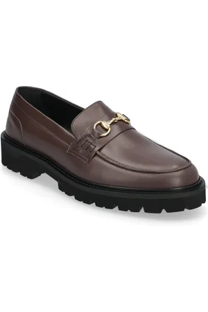 S.T. VALENTIN Lightweight Chunky Horsebit Loafer - Brown Loafers Flade Sko Brown