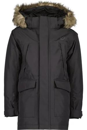 Didriksons Oxid Kids Parka Parka Jakke Black