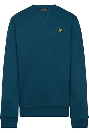 Lyle & Scott Crew Neck Sweatshirt Tops Sweatshirts & Hoodies Sweatshirts Blue