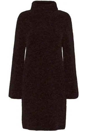 Gestuz Alphagz Rollneck Dress Kort Kjole Brown