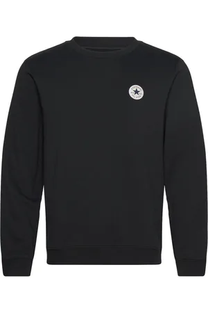 Converse Core Chuck Patch Crew Bb Black Sport T-Langærmet Skjorte Black