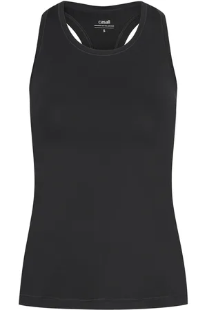 Casall Essential Racerback Tank Sport Sport Clothing Sports Tops & T-shirts Sport Tank Tops Black