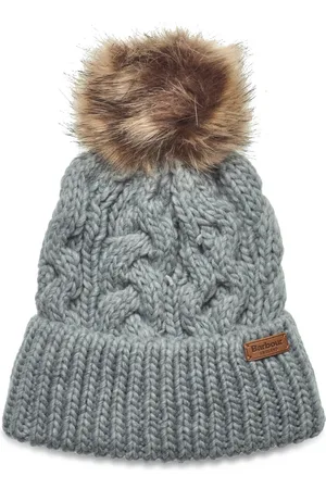 Barbour Penshaw Bea/Sc Accessories Headwear Beanies Grey
