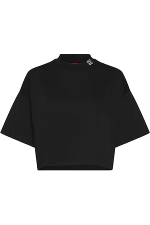 HUGO BOSS Damelody Tops T-shirts & Tops Short-sleeved Black