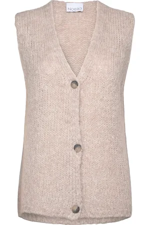 Noella Jacey Knit Vest Vests Knitted Vests Cream