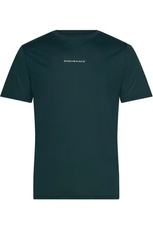 Endurance Alan M S/S Tee Sport Men Men Sports Clothes Sport Tops Sport T-Skjorte Green