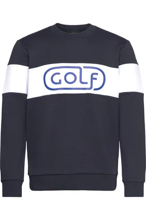 J Lindeberg Kameron Crew Neck Sport Men Sport Clothing Sport Sweatshirts & Hoodies Sport Sweatshirts Navy
