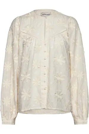 Fabienne Chapot Fiore Blouse Tops Blouses Long-sleeved Cream