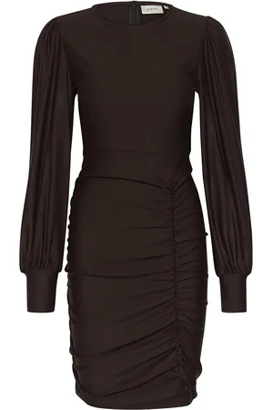 Gestuz Rifagz Dress Kort Kjole Brown