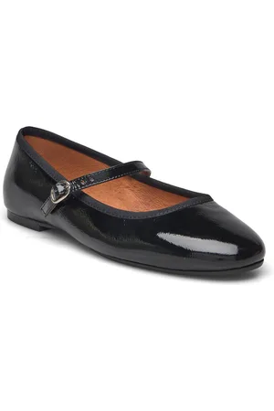 Jonak 264-Douceur Vernis Plisse Ballerinasko Ballerinaer Black