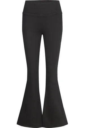 Gina Tricot Soft Flare Jeans Bottoms Trousers Flared Black