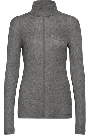 DAY Birger et Mikkelsen Eve - Soft Wool Tops Knitwear Turtleneck Grey