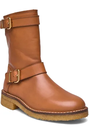 Billi Bi Trotter Shoes Boots Ankle Boots Ankle Boots Flat Heel Brown
