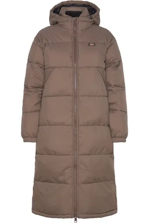 Dickies Alatna Long Foret Jakke Brown