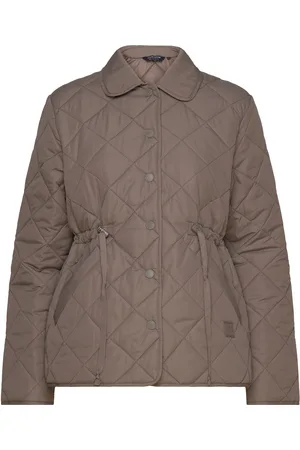 Lexington Sheila Quilted Jacket Quiltet Jakke Brown
