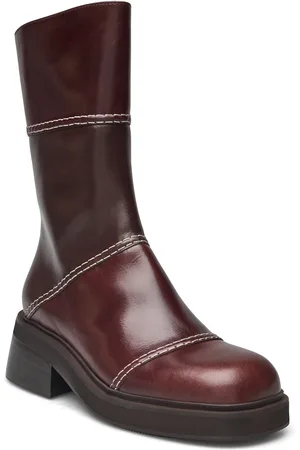 Billi Bi Boots Shoes Boots Ankle Boots Ankle Boots Flat Heel Brown