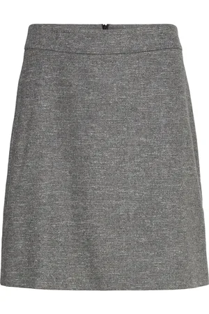 Claire Woman Cwnancy - Skirt Skirts Short Skirts Grey