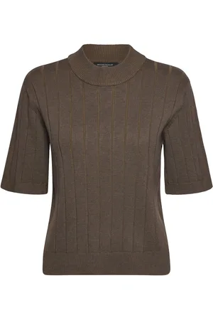Bruuns Bazaar Anem Bbglady Knit Tops Knitwear Jumpers Brown