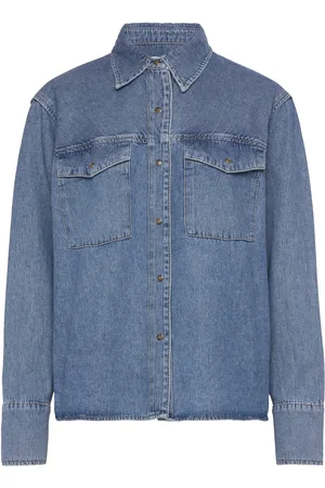 Twist & tango Gwynne Denim Shirt Tops Shirts Long-sleeved Blue