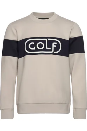 J Lindeberg Kameron Crew Neck Sport Men Sport Clothing Sport Sweatshirts & Hoodies Sport Sweatshirts Beige