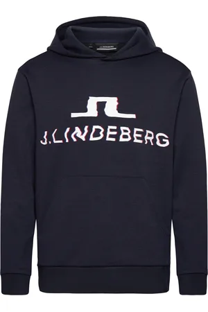 J Lindeberg Karson Hoodie Sport Men Sport Clothing Sport Sweatshirts & Hoodies Sport Hoodies Navy