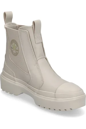Converse Ctas Chelsea Lugged Hi Papyrus/Papyrus Boots Støvler Beige