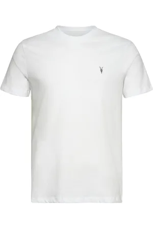 AllSaints Brace Ss Crew Tops T-Kortærmet Skjorte White
