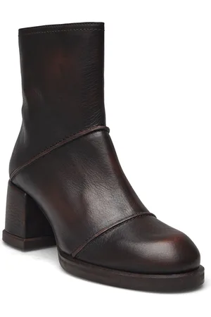 Billi Bi Booties Shoes Boots Ankle Boots Ankle Boots With Heel Brown