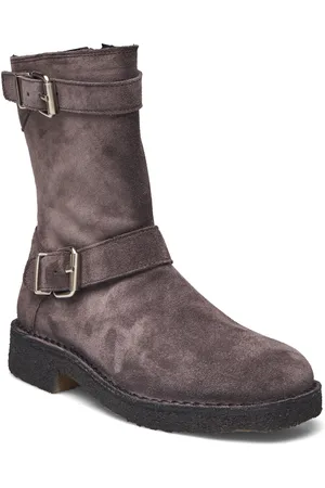Billi Bi Trotter Shoes Boots Ankle Boots Ankle Boots Flat Heel Grey
