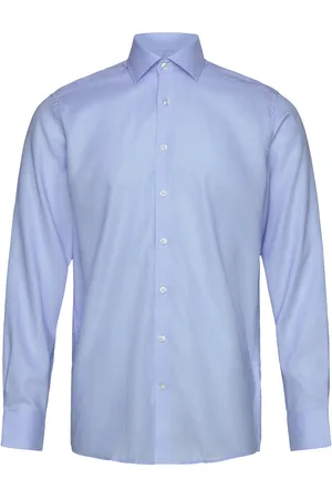 Bruun & Stengade Bs Porter Modern Fit Shirt Tops Shirts Business Blue