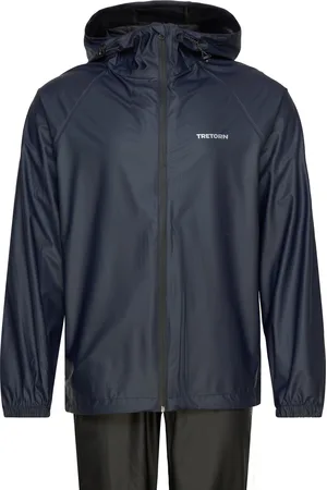 Tretorn Packable Rainbreaker Set Outerwear Rainwear Rain Coats Navy