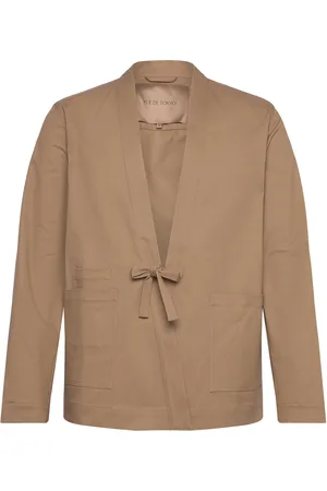 Rue de Tokyo Sigmund Pre Dyed Twill Tynd Jakke Brown