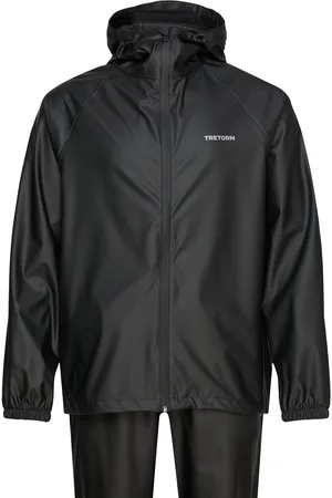 Tretorn Packable Rainbreaker Set Outerwear Rainwear Rain Coats Black