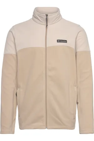 Columbia Basin Trail Iii Full Zip Sport Sweatshirts & Hoodies Fleeces & Midlayers Beige
