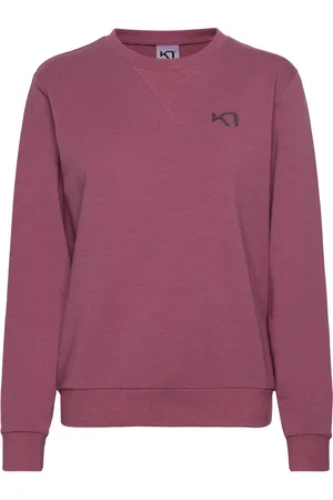 Kari Traa Kari Crew Sport Sweatshirts & Hoodies Sweatshirts Burgundy