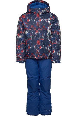 Columbia Buga Ii Set Outerwear Snow-ski Clothing Snow-ski Pants Blue