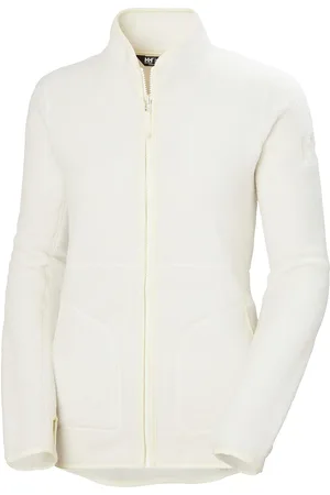 Helly Hansen W Imperial Pile Jacket Tops Sweatshirts & Hoodies Fleeces & Midlayers White