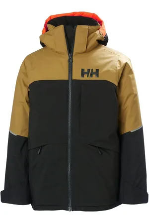Helly Hansen Jr Summit Jacket Outerwear Snow-ski Clothing Snow-ski Jacket Black